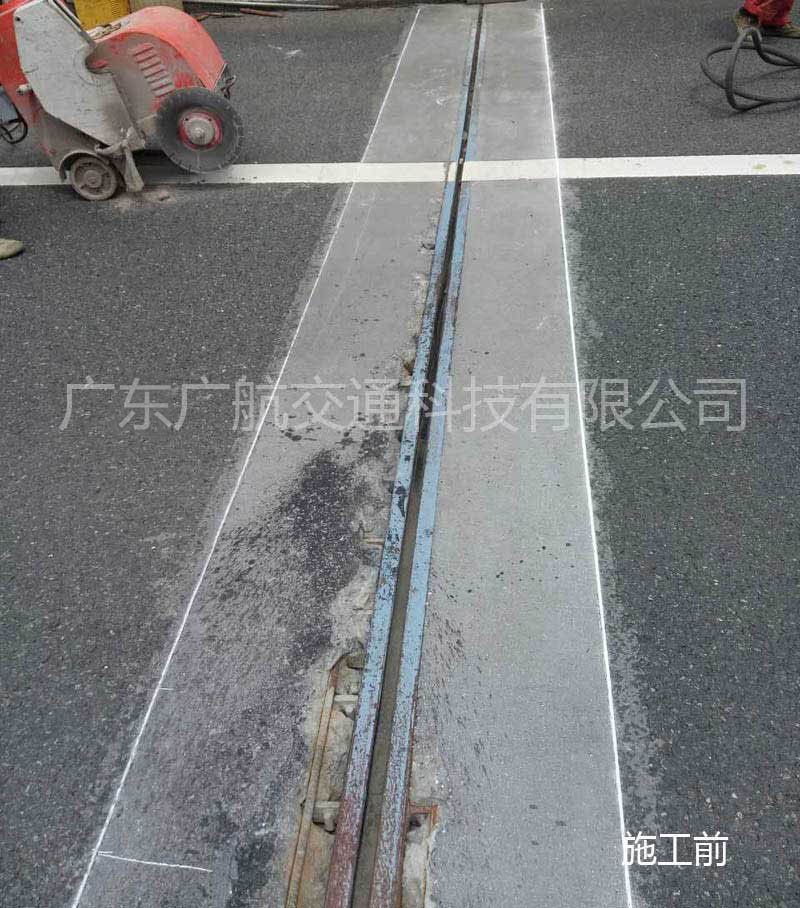 橋梁伸縮縫裝置破損圖片